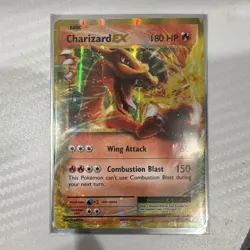 Pokemon Charizard EX Ultra Rare Holo Evolutions 12/108 Basic 180 HP English - Image 1