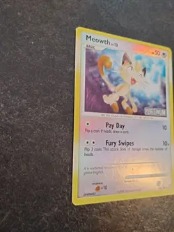 Meowth 106/146 Platinum Stamped BURGER KING PROMO - Pokemon TCG Reverse COLLECT - Image 3