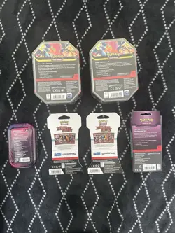 Pokemon TCG Sealed Lot (6) Charizard EX Tin Destined Rivals Suicune KO Venusaur - Image 2
