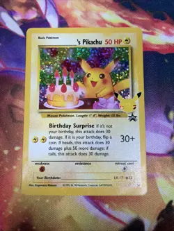 Pokemon TCG Birthday Pikachu 24/53 Celebrations Classic Collection NM - Image 1