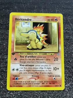 HERICENDRE COMMUNE - POKEMON 57/111 NEO GENESIS EDITION 1 FR - Image 1