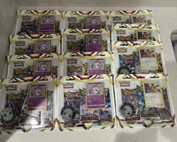 Pokemon Astral Radiance Sylveon Eevee triple Blister 3 pack case - Image 2