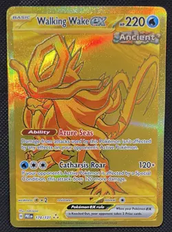 2025 Pokemon Walking Wake ex 178/131 Prismatic Evolutions NM - Image 1