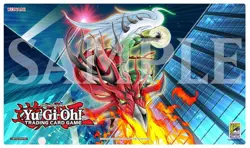 Yugioh 2023 San Diego Comic Con Elemental Hero Flame Wingman Playmat - Brand new - Image 1