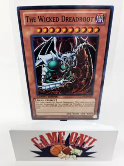 YuGiOh The Wicked Dreadroot CT07-EN015 Limited Edition Super Rare NM - Image 1