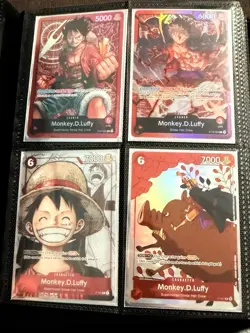 One Piece TCG Personal Collection Monkey D. Luffy + Promos And More Holo Dons - Image 1