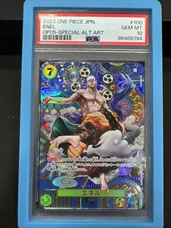 Enel OP05-100 SP One Piece PSA 10 Japanese - Image 1