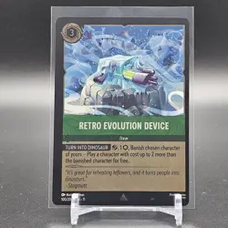 *FOIL* Disney Lorcana Winterspell: Retro Evolution Device 100/204 Cold Foil - Image 1