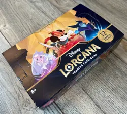 Disney Lorcana The First Chapter Sealed Booster Box "First Print" EN01 050423CM1 - Image 1