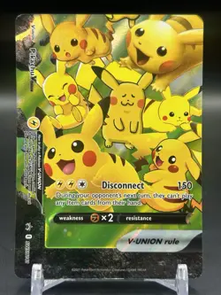 Pikachu V-Union Promo SWSH: Sword & Shield Promo Cards SWSH141 NM (not Jumbo) - Image 1