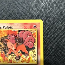 Pokemon TCG Cards Brock's Vulpix 37/132 Gym Challenge W Stamped Promo - Image 3