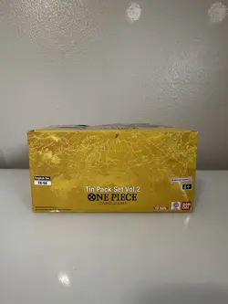 Bandai One Piece Card Game: Tin Pack Set Vol.2 (12x Sealed Tins With Case) - Image 1