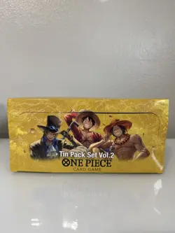 Bandai One Piece Card Game: Tin Pack Set Vol.2 (12x Sealed Tins With Case) - Image 2