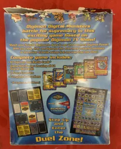Digimon Cards Digi Battle 2 Player Starter Set Pack Open Damaged Box. Read. - Image 2
