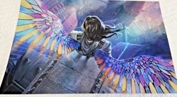 MTG 11x17 Size Foil Poster Gatecrash Gift of Orzhova Artwork - Image 1