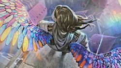 MTG 11x17 Size Foil Poster Gatecrash Gift of Orzhova Artwork - Image 2