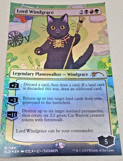 MTG 11x17 Size FOIL Posters Secret Lair Lord Wingrace And Decendants' Path - Image 2