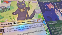 MTG 11x17 Size FOIL Posters Secret Lair Lord Wingrace And Decendants' Path - Image 4