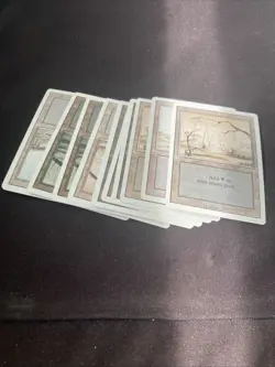 MTG Revised Lot 10 Swamps Basic Lands NM Unplayed - Image 1