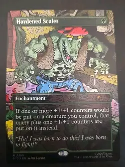 Hardened Scales Secret Lair Drop MTG Foil Near Mint - Image 1
