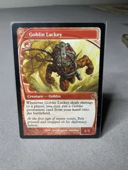 MTG Goblin Lackey Mystery Booster 2 Future Sight Uncommon - Image 1