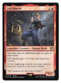 Zell Dincht R FINAL FANTASY 170 NM - Image 1