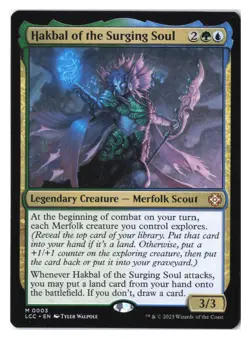 Hakbal of the Surging Soul M Commander: The Lost Caverns of Ixalan 3 NM - Image 1