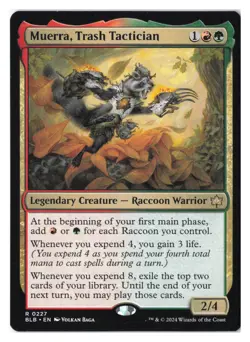 Muerra, Trash Tactician R Bloomburrow 227 NM - Image 1