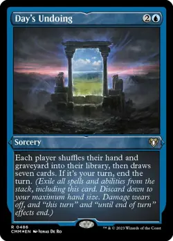 MTG Day's Undoing - Foil Etched, NM-Mint, English Commander Masters - Image 1