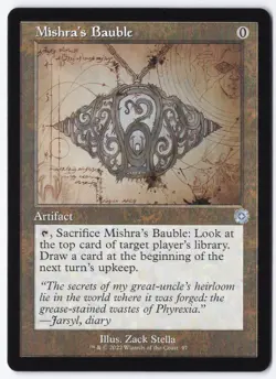 Mishra's Bauble (Schematic) U The Brothers' War: Retro Frame Artifacts 97 NM - Image 1
