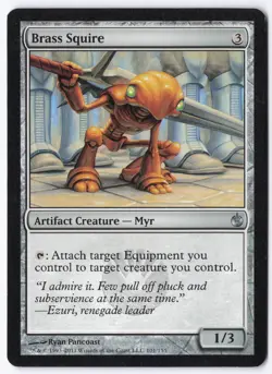 Brass Squire U Mirrodin Besieged 101 LP - Image 1