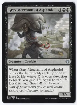 Gray Merchant of Asphodel U Theros Beyond Death 99 LP - Image 1