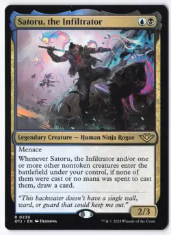 Satoru, the Infiltrator R Outlaws of Thunder Junction 230 NM - Image 1