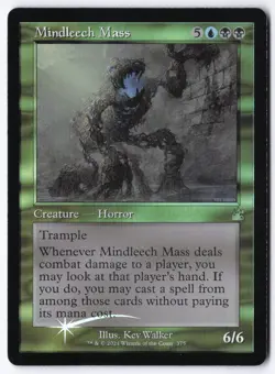 Mindleech Mass (Retro Frame) R Ravnica Remastered 375 NM - Image 1
