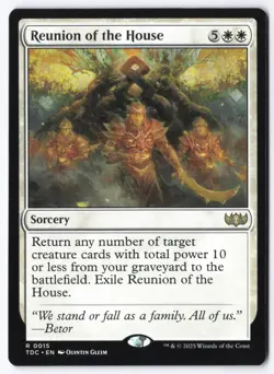 Reunion of the House R Commander: Tarkir: Dragonstorm 15 NM - Image 1