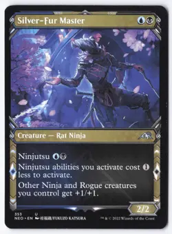 Silver-Fur Master (Showcase) U Kamigawa: Neon Dynasty 353 LP - Image 1