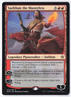 Sarkhan the Masterless R War of the Spark 143 NM - Image 1
