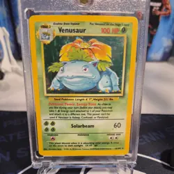 Pokemon Venusaur Holo Card 15/102 Base Set - Image 1