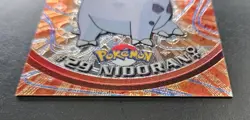 Topps Chrome Pokemon Nidoran Holo Card 29 - Image 2