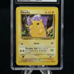 Pikachu #58 E3 Stamp Yellow Cheeks 1999 Base Pokemon Nintendo Power CGC 7.5 ⚡ - Image 2