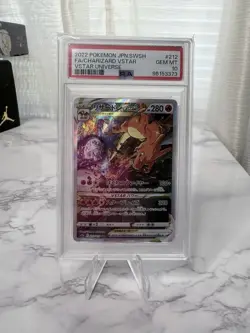 Pokemon Charizard VSTAR 212/172 S12a Vstar Universe Special Art Rare Holo PSA 10 - Image 1