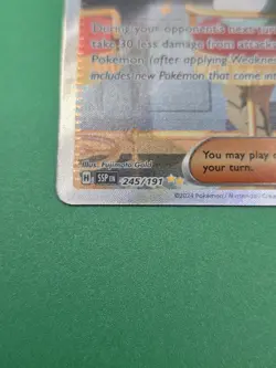 Jasmine's Gaze 245/191 Pokemon Card Surging Sparks Ultra Rare Art Holo Trainer - Image 2