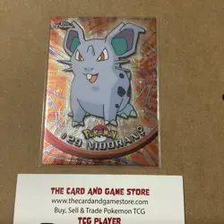 Topps Chrome Nidoran Foil 29 Pokemon TCG Card English Standard Size - Image 1
