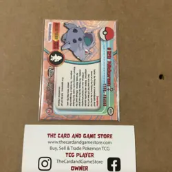 Topps Chrome Nidoran Foil 29 Pokemon TCG Card English Standard Size - Image 2