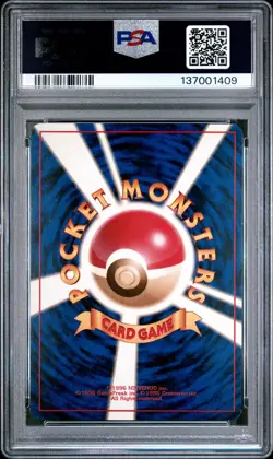 1996 POKEMON BASE SET JAPANESE #145 ZAPDOS-HOLO PSA 8 - Image 2