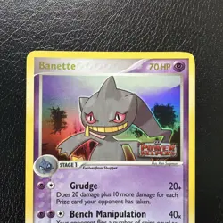 Pokemon Card - Banette Power Keepers 4/108 Reverse Holo Rare Stamped NM - Image 2