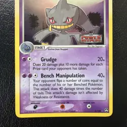 Pokemon Card - Banette Power Keepers 4/108 Reverse Holo Rare Stamped NM - Image 3