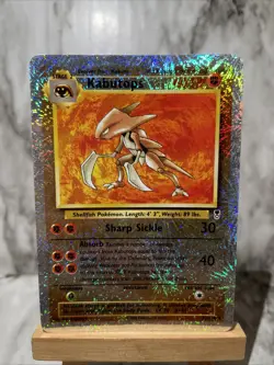 Pokemon Vintage 2002 Kabutops Reverse Holo Legendary Collection 27/110 - Image 1