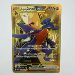 Cynthia's Garchomp ex - 241/182 - Pokemon Destined Rivals Hyper Rare MINT - Image 1