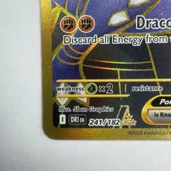 Cynthia's Garchomp ex - 241/182 - Pokemon Destined Rivals Hyper Rare MINT - Image 2